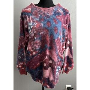 VTG 80s 90’s Extra Energy by De Rotchild Silk Angora Blend Women’s Sweater Sz XL